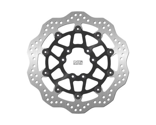 Ng передній гальмівний диск tm racing smr/smx 125/300/450 '18-21 (305x70.5x5mm) (6x6.5mm) хвиля плаваючий