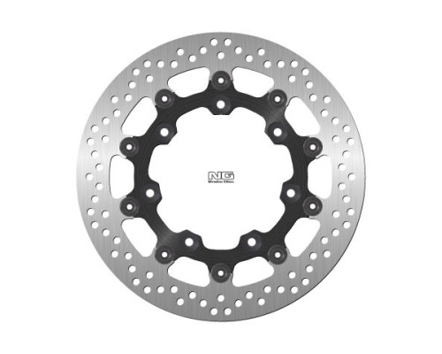 Ng передній гальмівний диск kawasaki vn 1500 vulcan '88-05, vn 800 vulcan '95-06, vn 500 vulcan '94-05 (300x130x5mm) (7x10.5mm) плаваючий