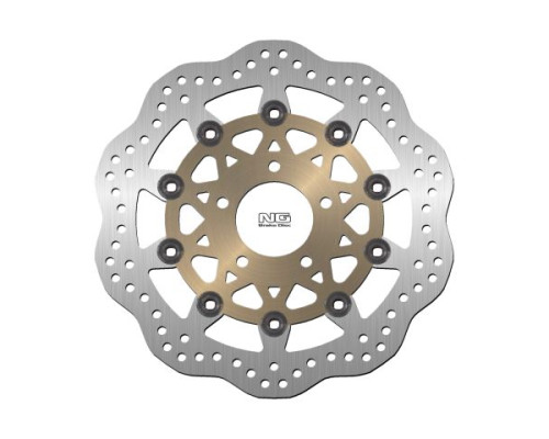 Ng передній гальмівний диск suzuki gsf600 '95-04, gsxf600/750 '89-03 (290x64x4.5mm) (5x10.5mm) хвиля плаваюча
