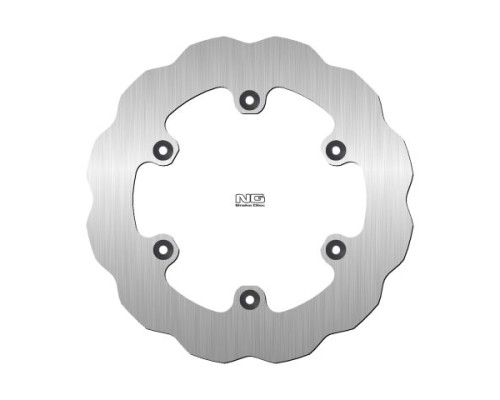 Ng задній гальмівний диск yamaha dt125 '84-07, hrd gs/mc 125/250 '94-96 (220x115x4mm) (6x6.5mm) хвиля