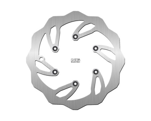 Ng передній гальмівний диск gas gas ec 125/200/250/300 '96-20 (260x108x3.5mm) (6x6.5mm) хвиля
