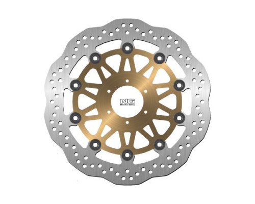 Диск гальмівний передній honda cb1300 x4 '97-03, cbr900rr '98-99 (310x62x5mm) (6x6.5mm) хвиля плаваюча