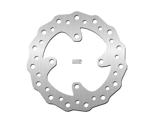 Ng гальмівний диск задній honda cr80/85 '86-07, crf150 '07-21 (190x80x4mm) (4x6.5mm) хвиля