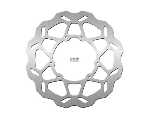 Ng передній гальмівний диск derbi 50/125, sherco 50/125/290 (260x108x3.5mm) (6x6.5mm) хвиля - замінює ng193x