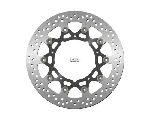Ng передній гальмівний диск yamaha fz/fzs800 '10-16, xt1200z '10-17, r1 '07-11, r6 '05-16 (310x132x5mm) (5x8.5mm) плаваючий (алюмін. центр)