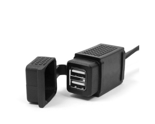 BIKETEC ГНІЗДО ДЛЯ МОТОЦИКЛА MUS43 DIN ISO 4165 BMW AND TRIUMPH USB Кріплення на кермо