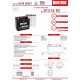 Bs батарея btx14-bs (ytx14-bs) 12v 12ah 150x87x145 не обслуговується - електроліт окремо (200a) (4) ue2019/1148