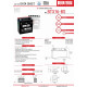 Bs батарея btx16-bs (ytx16-bs) 12v 14ah 152x88x161 не обслуговується - електроліт окремо (230a) (4) ue2019/1148