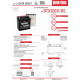 Bs батарея btx20ch-bs (ytx20ch-bs, ytx20a-bs) 12v 18ah 150x87x161 не обслуговується - електроліт окремо (270a) (2) ue2019/1148 (300808)