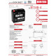 Bs акумулятор bt14b-4 (fa) (yt14b4) 12v 12ah 150x69x145 не обслуговується - залив (210a) (4)