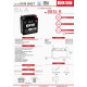 Bs акумулятор bb5l-b (fa) (yb5l-b) (12n5-3b) 12v 5ah 120x60x130 не обслуговується - залив (65a) (6)