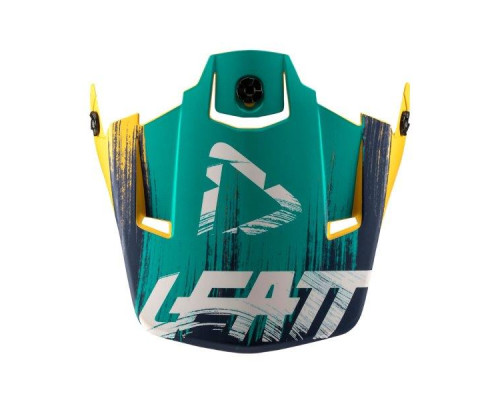 Leatt GPX 3.5 V19.1 Візор для шолома Золото/Тіл Розмір M-XXL Жовтий/Синій