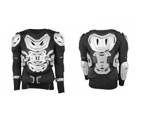 Leatt body protector 5.5 білий колір білий розмір s/m (160-172 см) - на заміну 0500030260