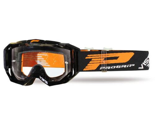 Progrip PG3303-102 TR МотоОкуляри Антискретч, Антифог, Анти-UV, Світлочутливі, Чорний