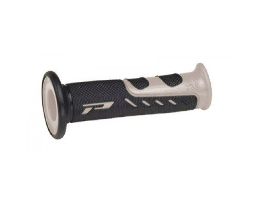 Манжети progrip pg725 дорожні (22+25мм, довжина 122мм), колір сірий/чорний (двокомпонентні) (725-187) (pg725/6)