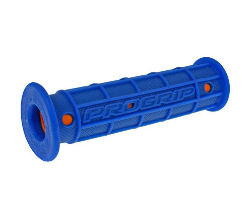 Манжети progrip pg727 atv/jet ski/mtb (22+22мм, довжина 125мм) колір синій (однокомпонентні) (pa072722arbl) - роз