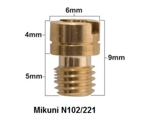 Prox main jet mikuni ЗАДНІe n102/221 diameter №140 (1 шт.)