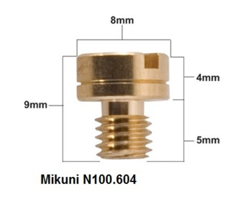 Prox main jet mikuni ЗАДНІe n100/604 diameter №135 (1 шт.) знято з пропозиції