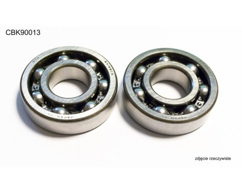 Bearing worx підшипники коленвала HONDA xr250r '84-'96, trx250x '87-'92, suzuki drz250 '01-'07, YAMAHA yfm250 raptor '08-'13 (ntn) (made in japan) (24-1033)