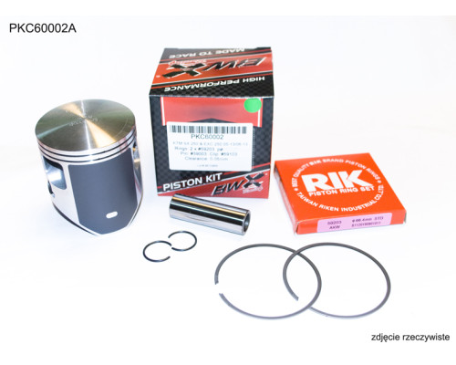 Підшипник worx Поршень ktm (2t) sx 250 (sx250) '04-'22, exc 250 (exc250) '06-'22, (66,34mm) кільця rick (2шт.)