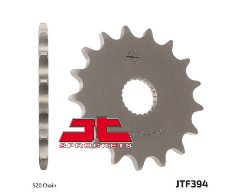 Jt передня зірочка 406 17 aprilia rs125 '06-'11, rx 125 (40617jt) (ланцюг 520)