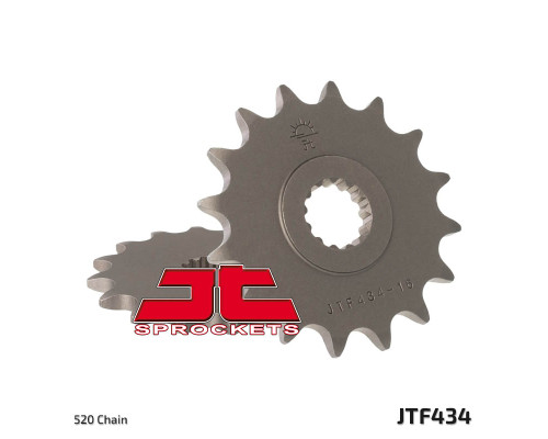 Jt зірочка передня 434 15 suzuki dr 250 '82-'87, gz 250, gn 250 (43415jt) (ланцюг 520)