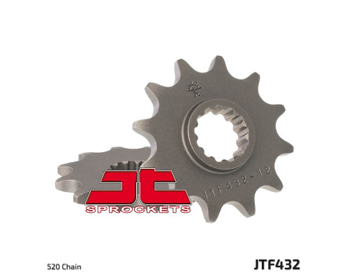 Jt зірочка передня 435 14 suzuki drz 400, dr 350, rm 250 43514jts) (ланцюг 520)