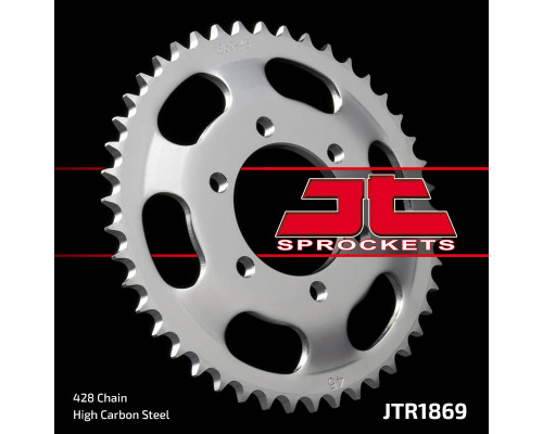 Jt задня зірочка 4368 45 yamaha xt 225 (436845jt) (ланцюг 428)