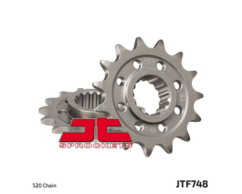 Jt передня зірочка 2250 15 ducati 899 panigale '14-'15, 959 panigale '16-'19, (1199 panigale '12-'17 ланцюг 520 конверсія) (225015jt) (ланцюг 520)