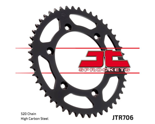 Jt задня зірочка 4500 46 aprilia 450/550 sxv '06-'12 (450046jt) (ланцюг 520)