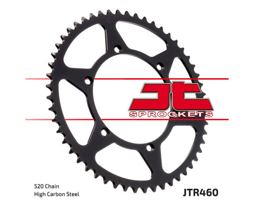Задня зірочка jt 489 50 kawasaki kx/kxf `84-24 (48950jt) (ланцюг 520) - замінено на jtr460.50sc (48950jtsc)