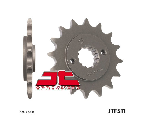 Jt зірочка передня 511 15 kawasaki klr 650 '90-'14 (51115jt) (ланцюг 520)