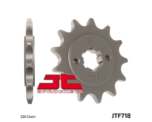 Jt передня зірочка 718 13 cagiva wmx 250 '87-'88, husqvarna wr 240 '90-'91 (71813jt) (ланцюг 520)