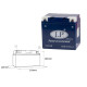 Landport gel g60-n30l-a (mg l60-n30-3) 12v 30ah 187x130x170 не обслуговується - залив (2)