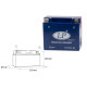 Landport gtx20-3 (mg ltx20-3) гелевий акумулятор 12v 18ah 175x86x154 не потребує обслуговування - заливаний - заміняє gtx20lbs l (4)