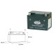 Акумулятор landport sla12-4s (ms sla 12-4s) (ytx4l-bs) 12v 5ah (113x69x85mm) не обслуговується - заливаний (10)