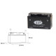 Акумулятор landport yt7b-4 (ms lt7b-4) 12v 6.5ah 148x64x90 не обслуговується - залитий (6)