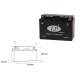 Батарея landport yt9b-4 (ms lt9b-4) 12v 8ah 150x69x105 не обслуговується - залит (6)