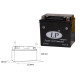 Акумулятор landport ytz7-s (ms ltz7-s) 12v 6ah 112x69x103 (gtz7s) не потрібний обслуговування - залитий (10)