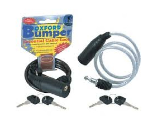 Oxford Bumper ланцюг захисний з замком 0,6м x 6мм срібний