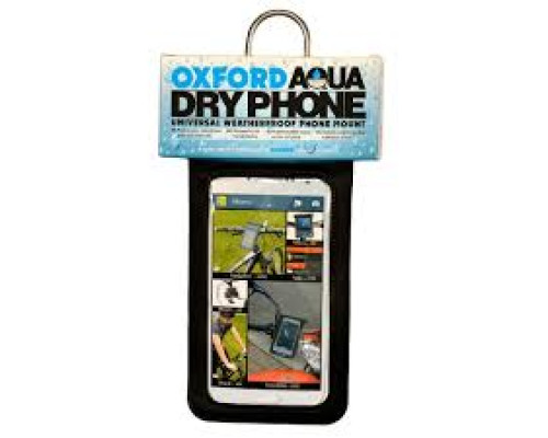 Oxford Aqua Dry Phone чохол водонепроникний для телефону або навігації чорний