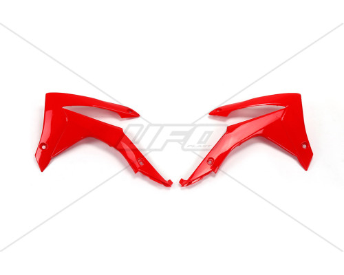 Ковпачки радіатора UFO HONDA crf 250r '14-'17, crf 450r '13-'16 колір червоний