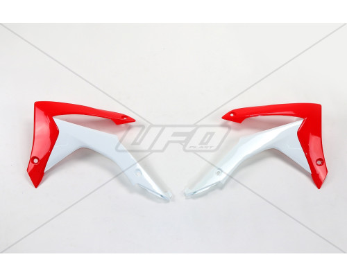 Ковпачки радіатора UFO HONDA crf 250r '14-'17, crf 450r '13-'16, колір oem (білий/червоний)