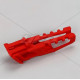 Направляюча ланцюг UFO HONDA crf 250r '14-'18, crf 450r '13-'16 червона