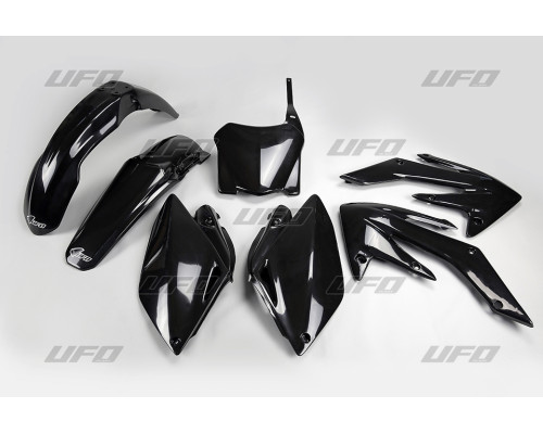 Пластиковий комплект UFO HONDA crf 250r '08-'09 колір чорний = ho112be001 (ho112e001)