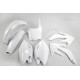 Пластиковий комплект UFO HONDA crf 250r '08-'09 колір білий = ho112be041 (ho112e041)