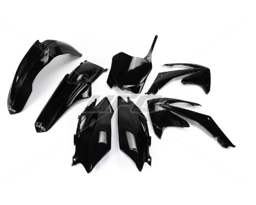 Пластиковий комплект UFO HONDA crf 250r '11-'13, crf 450r '11-'12, колір чорний (ho115e001)