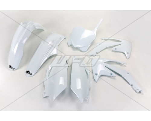 Пластиковий комплект UFO HONDA crf 250r '11-'13, crf 450r '11-'12 колір білий (ho115e041)