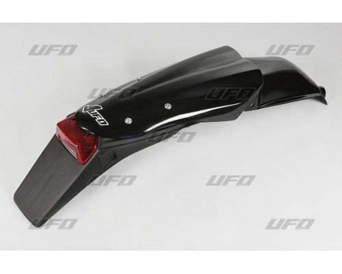 Заднє крило UFO husqvarna 2t '00-'04, 4t '02-'04 світлого чорного кольору