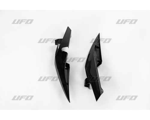 Подовжувач заднього крила UFO правий + лівий husqvarna tc 449/499 '11-'13, te 449/499/511 '11-'13 колір чорний